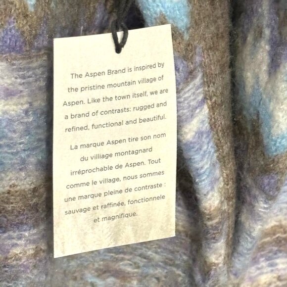 NWT ASPEN Fair Isle Soft Knit Pullover Sweater COZY!! SZ M - Picture 5 of 10